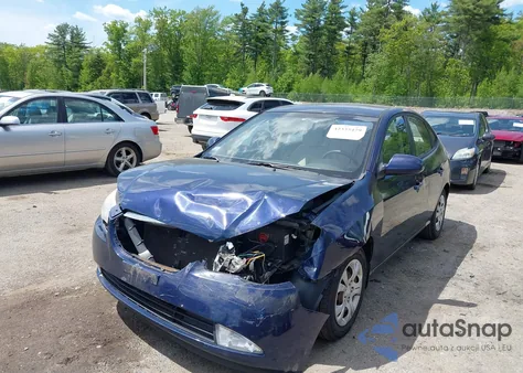 2009 Hyundai Elantra Gls from USA, damaged, VIN KMHDU46D39U818296